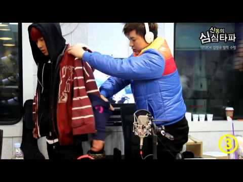 121205 Seonggyu - clothes game and loser's punishment = sexy dance @ ShimShimTaPa