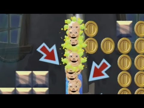 SKIN COLONY ~ NORMAL 100 MARIO CHALLENGE - SUPER MARIO MAKER - NO COMMENTARY 1bj