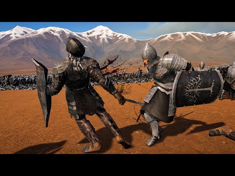 I created a HUGE Lord of the Rings Battle with 100 000 troops in Epic Fantasy Battle Simulator