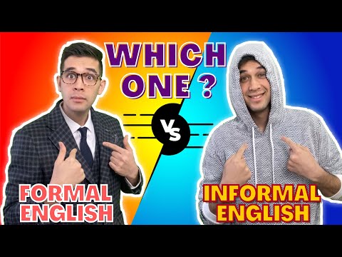 Formal VS Informal English Vocabulary (Part 2)