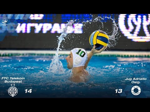 FTC Telekom Budapest 14 vs 13 Jug Adriatic Osig. - LEN Final Eight 2022 Highlights