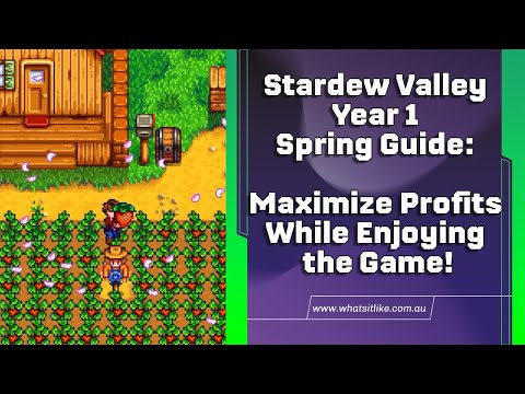 Stardew Valley Year 1 Spring Guide