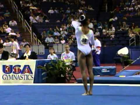 Dominique Dawes - Floor Exercise - 1994 Hilton Challenge - Women