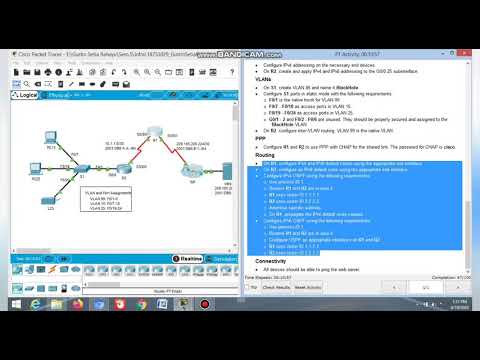 2.5.1.2 Packet Tracer - Skills Integration Challange
