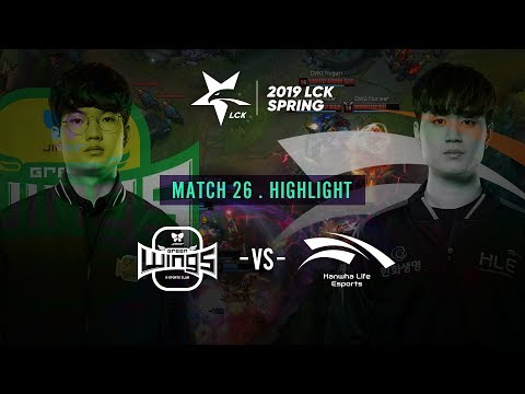 [2019 LCK SPRING] 0201 Match26 : JAG vs HLE Highlight