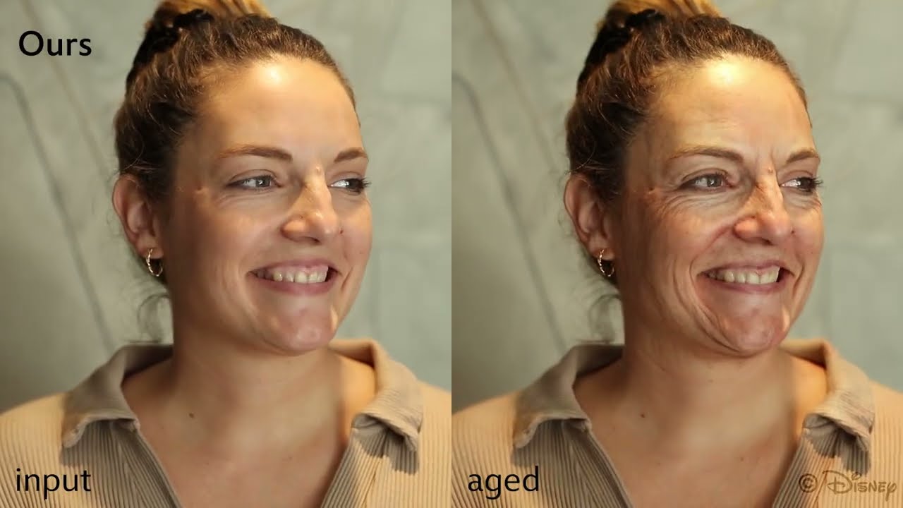 Production Ready Face Re Aging for Visual Effects - YouTube