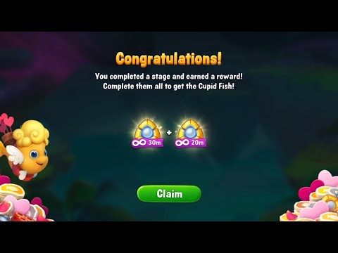 Fishdom Win Strikes Level 3366 - 3374, Get Double Lightning Strikes 50 Min