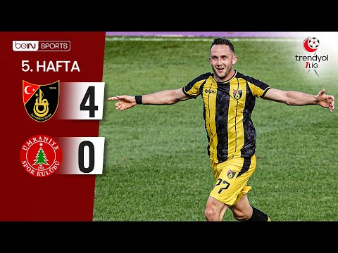 İstanbulspor (4-0) Ümraniyespor | 5. Hafta Maç ÖZETİ | Trendyol 1. Lig - 2025/26