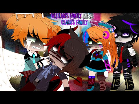 William's Family Meets Clara's Family // Afton Family Movie // FNaF // Sparkle_Aft&oslash;n