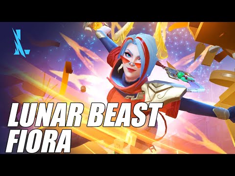 League of Legends: Wild Rift Lunar Beast Fiora Skin Spotlight