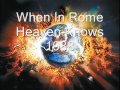 When In Rome - Heaven Knows 1988
