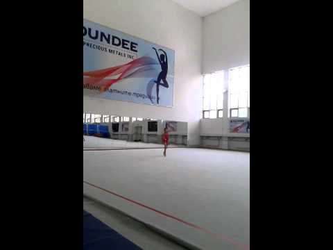 Damiana Belova Ball  Test Competition 23.04.2014