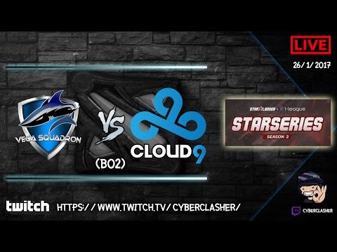 [TH] SL i-League StarSeries SS 3 EU - Vega Squadron vs Cloud9 # Game 2