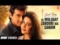 Ek Mulaqat Zaroori Hai Sanam Video Song Sirf Tum Ameen Sabri Fareed Sabri Sanjay Kapoor Priya G