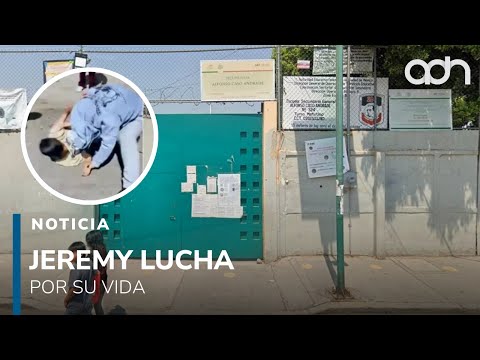 Esto sabemos del caso de Jeremy, menor apuñalado en riña afuera de una secundaria de Tláhuac