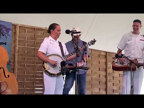 US Navy Bluegrass Band with Jerry Douglas - Cherokee Shuffle - Grey Fox 2022