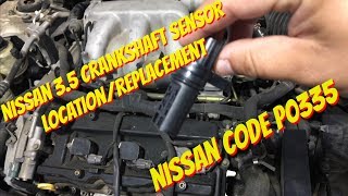 Nissan Maxima 3.5 Crankshaft Position Sensor Replacement P0335