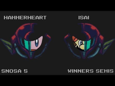 SNOSA 5 - HAMMERHEART (Kirby) Vs. Isai (Mario) Super Smash Bros. Winners Semis