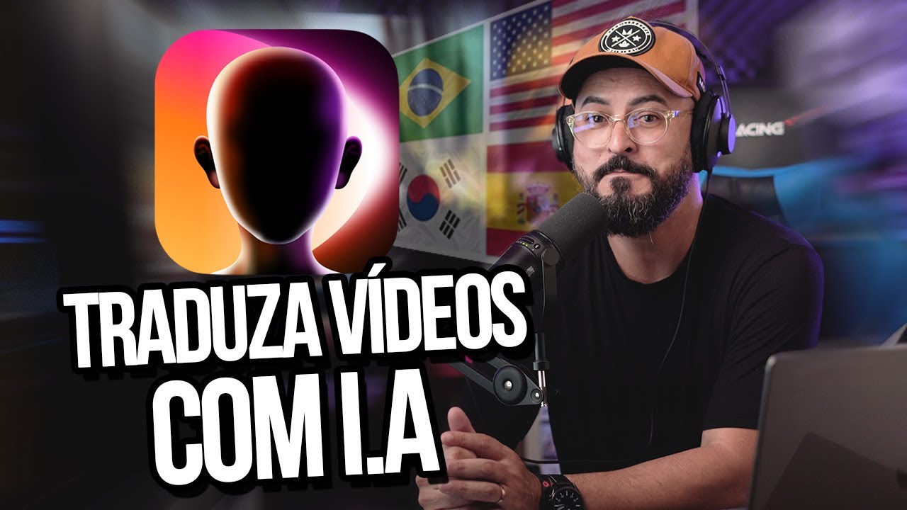 Como traduzir um vídeo para qualquer idioma com I.A
