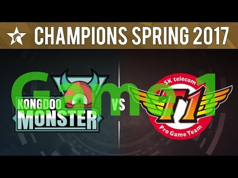 Highlights: LCK Spring 2017 - SKT vs KDM Game 1