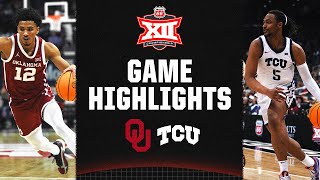 TCU vs. Oklahoma | Phillips 66 Big 12 Men's Basketball Championship | March 13, 2024