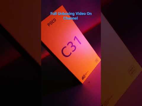 Unboxing POCO C31||POCO C31||Best Phone