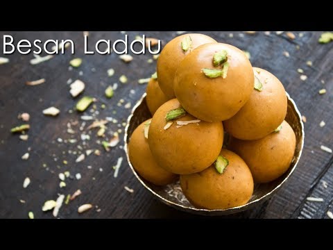 Besan Laddu Buatan Rumah Khas India