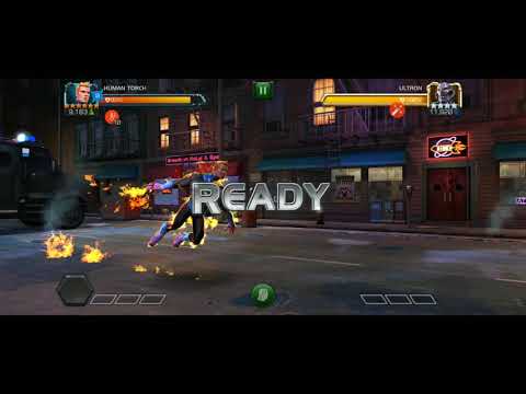 Human Torch 6* vs Ultron