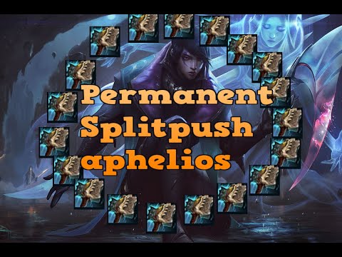 Splitpush Hullbreaker Aphelios - Short guide + full game