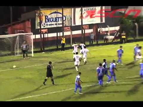 Gols de Santacruzense 3 x 2 Penapolense