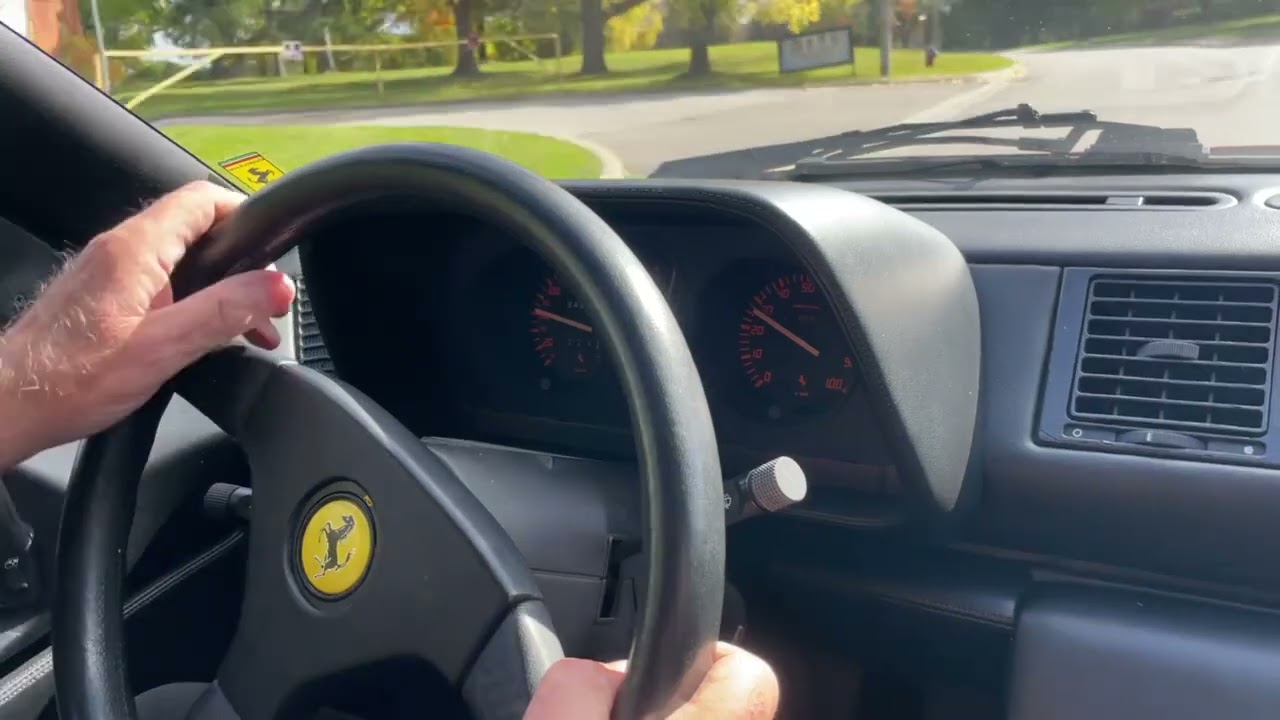 **SOLD on the CCC Buy-It-Now Lot** 49K km One Family Owned 1991 Ferrari 348 tb 5-Speed Gated Manual – Inspected
