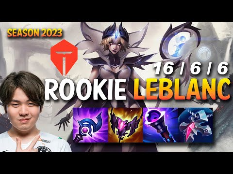 TES Rookie LEBLANC vs AHRI Mid - KR Ranked