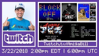 3/22/2018 - Commodore Amiga Variety Stream, Apidya SE, Block Off, Bomb Jack Beer Ed., miniSWAT