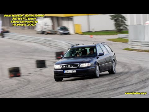 D. Kozłowski / A. Kozłowski - Audi S6 C4 4,2 Quattro - 6 Runda ClassicAuto Cup Tor Kielce 15-10-2022