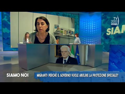 Siamo Noi (Tv2000), 17 aprile 2023  - Migranti, stretta sulla protezione speciale