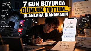 7 GÜN BOYUNCA GÜNLÜK TUTTUM… OLANLARA İNANAMADIM |Tek Videoda