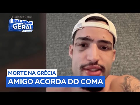 Influenciador acorda do coma e fala pela primeira vez sobre evento que levou à morte de amigo