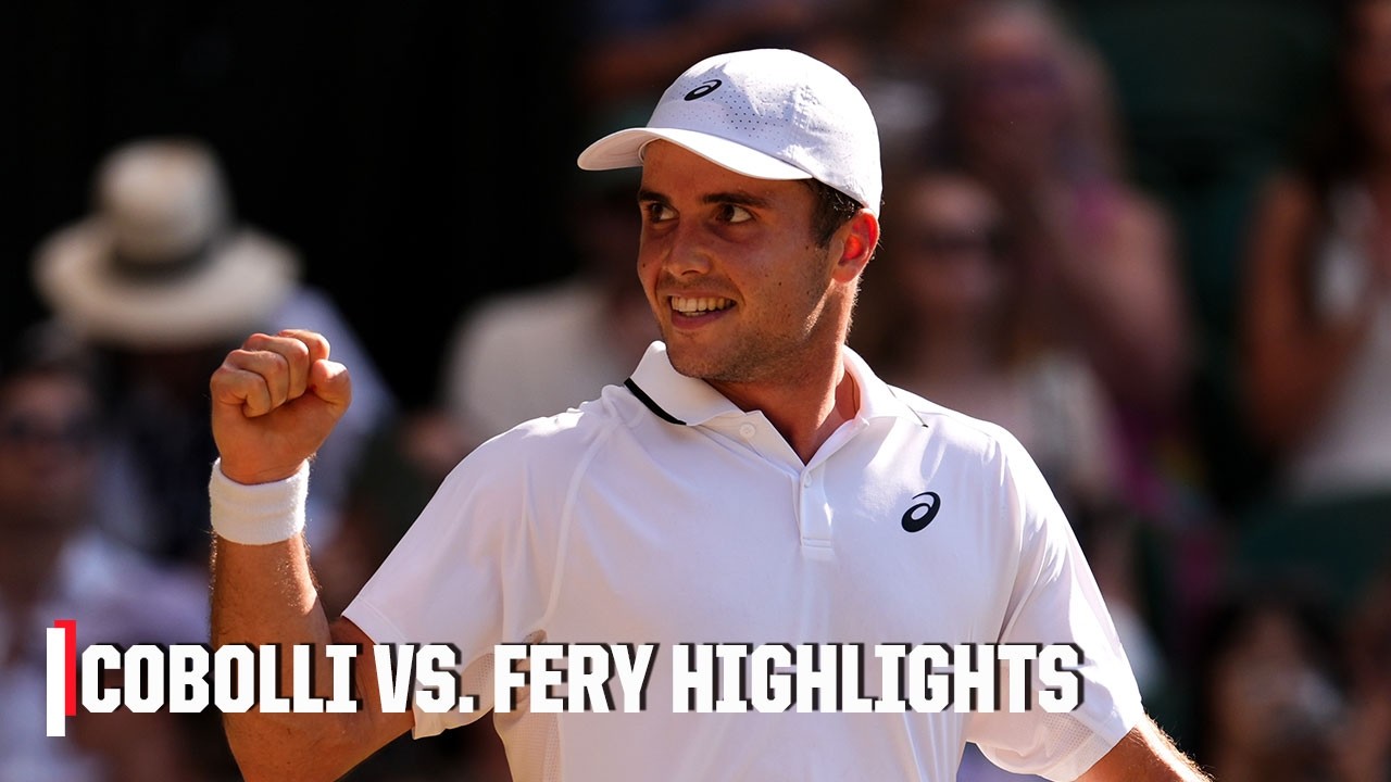 Quarterfinal: Flavio Cobolli vs. Arthur Fery | Full Highlights | 2026 Wimbledon