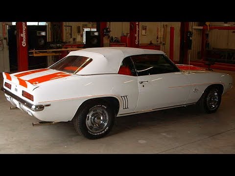 1969 Chevrolet Camaro SS 350 Indy Convertible Full Restoration Project