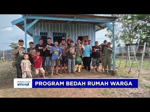 POLRES MERAUKE BERSAMA KOMUNITAS KIJANG BEDAH RUMAH WARGA KURANG MAMPU