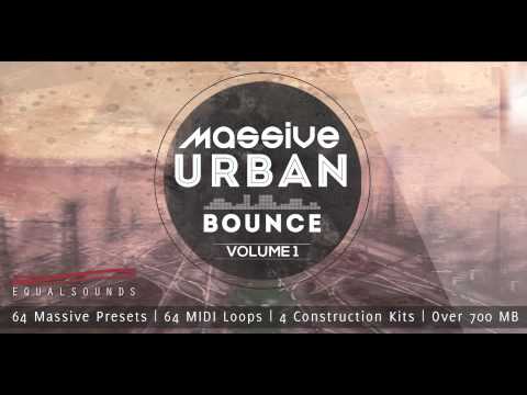 Massive Urban Bounce Vol 1 | NI Massive SoundSet, Construction Kits, MIDILoops and Samples