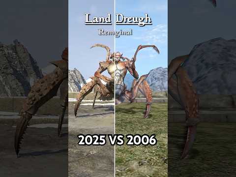 Oblivion Remastered - Creature Comparison PT. 1 #oblivionremastered #gaming #shorts #comparison