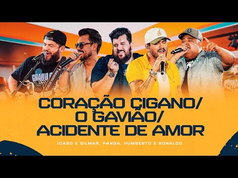 Coração Cigano/O Gavião/Acidente de Amor -Humberto e Ronaldo, Ícaro e Gilmar,Panda [DVD Cê tá doido]