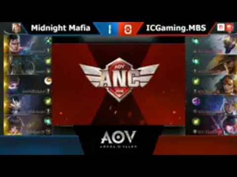Midnight Mafia vs ICGaming.MBS - Garena AOV ANC City Qualifiers : Week 3 Final Game 2