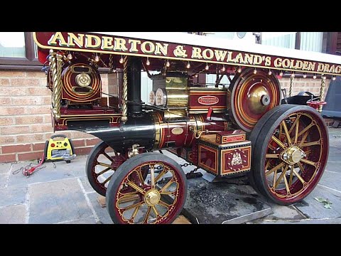 3" scale Fowler showmans engine