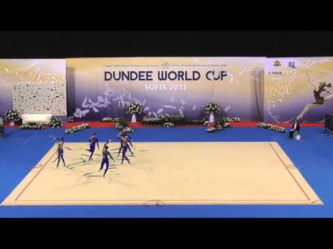 FIG RG Dundee World Cup 2015 - Finals - Ukraine - 5 ribbons