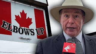 Toronto City Councillor erects an “Elbows Up” sign – and then bills it to the taxpayer!