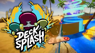 Decksplash ➖ SKATEBOARDING ON A POPSICLE! ➖ Decksplash Gameplay (New Multiplayer Skateboarding Game)