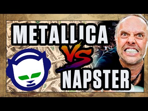 METALLICA CONTRA NAPSTER y las DESCARGAS ILEGALES  | Historia de Internet