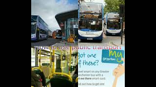 How to use public transport in Manchester | How to get economical public transport in UK |Bus card|